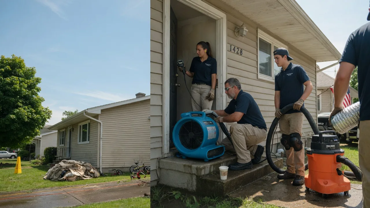Water Damage Restoration in Danville, IA near me